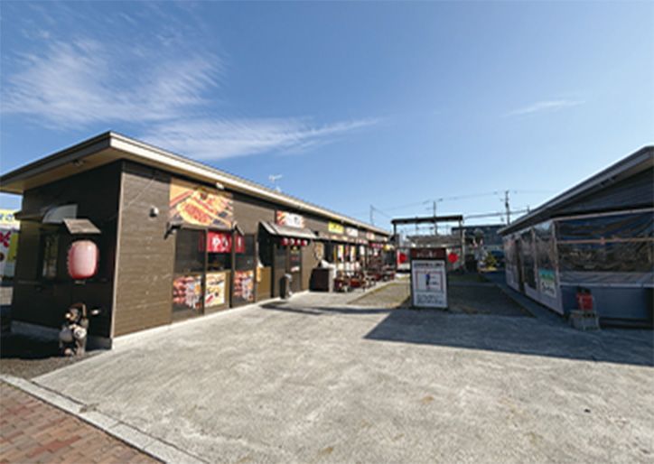 北栄屋台村 かたる横丁の外観